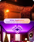 C35 Dimmable Bulb, E12 Bulbs, 60 Bulb, Bulb Bulbs, 6 Pack EDISHINE Christmas Purple & Orange LED Light Candelabra Watt