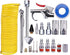 WYNNsky 1/4 Inch NPT Air Tool Kit, 20 Pieces with 1/4 Inch x 25Ft Coil Nylon Hose/Tire Gauge