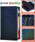 2 Black Glitter Server Books For Waitress/Waiter Book with Zipper Money Pockets,Cute Waitress Books Organizer