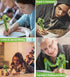 Puzzled DolliBu Green Alligator Plush Pen - Cute and Soft Wild Life Stuffed Animal Ballpoint Novelty Pen Toy, Writing