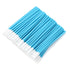 Cleanroom Swabs Pointed Tips (100 pcs, 73mm Length, 3.2mm Head Width, Blue) for Inkjet Printer, Craft, Camera