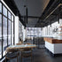 12W 5CM L40CM Dia Tube LED COB Modern Pendant Lights Spot Light for Kitchen Island Dining Living Room Bar Hanging Lamp