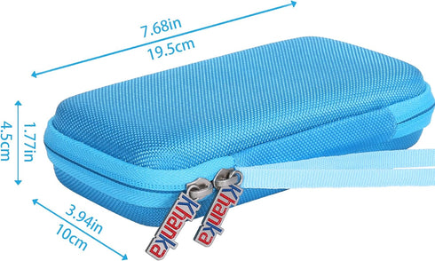 Khanka Hard Travel Case for Texas Instruments TI-30XIIS Scientific Calculator, Case Only (Blue)