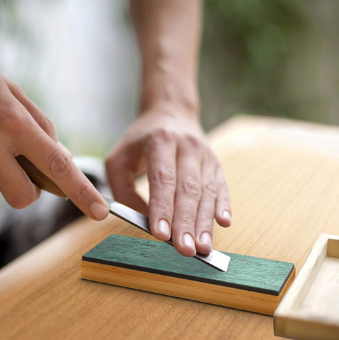 Sharp Pebble Premium Leather Strop for Knife Sharpening with Polishing Compound - Sharpening Strop for Knives, Straight