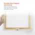 Picture Hang Solutions 100 Pack PHS T-Screw Security Plate Lock - Wood Frame Security Hanger - Anti Theft Picture