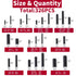 326PCS Roll Pin Set - 24 Sizes Spring Dowel Tension Roll Pins - 1/8 1/4 3/8 1/16 5/64 3/32 5/16 5/32 7/32 Split Expansion Pin Assortment Kit for Home Improvement…