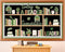 Bookshelf Bulletin Board Set Plant Greenery Classroom Decorations Reading Library Bulletin Board