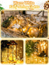 4 Pack 100 33FT 8 LED Fairy Lights Battery Operated with Remote, Waterproof Twinkle Lights with Timer & Modes, Fairy