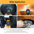 Lafey GM320-50-400 deg Industrial Infrared Thermometer, Handheld Non-Contact Temperature with LCD Display