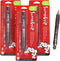 SAKURA SumoGrip Pencil with Comfort Grip - 0.7 mm Ergonomic Mechanical Pencil - Clear Gray, 3 Pack