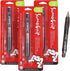 SAKURA SumoGrip Pencil with Comfort Grip - 0.7 mm Ergonomic Mechanical Pencil - Clear Gray, 3 Pack