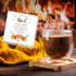 Crafters Cup 50 Pack 2.5 2.5 inches Hot Cocoa Bomb Instruction Cards | | x Square Card | Hot Cocoa Bomb Supplies | Fall