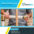 1-1/4 1-1/4 Inch UXLBV35 SharkBite x Ball Valve, Push To Connect Brass Water Shut-Off Plumbing Fitting