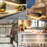 4000K 92+ 5V Dimmable 6ft Dimmer COB LED Strip Lights Natural White CRI Even Lighting Short Flexible Cuttable