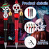 Colarr 12 Sets Beadable Pens Bulk, DIY Pens Making Kit with Colorful Beads, Tassels, and Dwarf Decoration