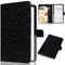 Server Book for Waitress-Leather Waitress Book Organizer with Zipper Pocket Cute Waiter