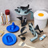 Reallnaive 2 1 2 Pack 1 Pcs Gallon Paint Can Pour Spout Covers and Gallon Mixing Mate Paint Lid Kit, Stirring Pouring