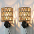 Boho Plug in Night Light with Switch, 2-Pack Farmhouse LED Night Lights