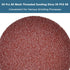 Lainballow 50 3 inch 80 Pcs Sanding Discs, Grit Grinding Pads, R-Type Roll Lock Sandpaper Discs, Quick Change Grinding