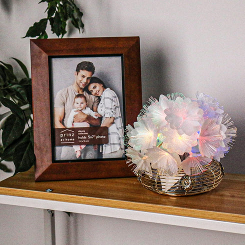 Lights,20LED Lights,14 Colorful Flower Fibre Optic Fairy Starburst Firework String FT Waterproof Fairy Lights Battery