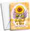 Mothers Day Card Sunflower, Sunflower Mothers Day Gift For Women Mom Grandma