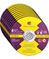 Bates Cutting Wheels, 10 Pack, 4-1/2” x 7/8”, Cut Off Wheels for Angle Grinder