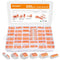 Kuject 200PCS Lever Wire Nuts Connectors Kit, Electrical Push-in Connectors with 2/3/4/5/8 Conductor Combinations
