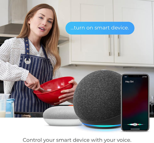 2000K 5000K GLOBE Electric Wi-Fi Smart Ambient Night Light with Motion Detection, No Hub Required, Voice Activated