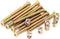 binifiMux M6 Hex Socket Cap Furniture Crib Baby Bed Bolts and Barrel Nuts for Chairs, 10-Pack M6 x 50mm