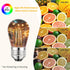 Svater 15 Pack 2W S14 Replacement LED Bulbs, Dimmable Vintage Edison Lights, E26 Base, IP65 Waterproof