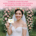 50 Pack 6x4in 10 Decorably Gold Foiled Wildflower Thank You Cards Wedding with Envelopes and Stickers, Folded