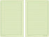 Rite in the Rain Weatherproof Soft Cover Notebook, Green Cover, 4.625" x 7.25", Universal Pattern (No. 974)