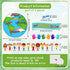 Tinlade 67 Pcs One World Together We Can Change The World Bulletin Board Set for Classroom