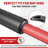 RED WOLF 320 PCS Heat Shrink Tubing, 3:1 Ratio Adhesive Lined, Marine Grade for Electrical Cable Insulation