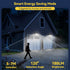 3 IP65 APONUO Solar Wall Lights Outdoor with Lighting Modes & Motion Sensor, Waterproof, Rustic Vintage Gooseneck Solar