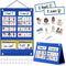 Kasfalci Feelings Chart, Social Emotional Learning Activities,Autism Learning Materials, ADHD Tools,Behavior Management,Anger Management