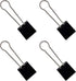 Super Extra Large Binder Clips, Black 2-1/3in (4-Pack)