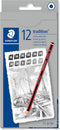 STAEDTLER Tradition Graphite Pencil 110 C12-1, Box of 12
