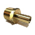 1/2" Hose ID to 3/4" Male NPT MNPT Straight Brass Fitting Fuel/AIR/Water/Oil/Gas/WOG (Qty 1)