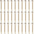 VEVOR Gable Plate, Black Powder-Coated Truss Connector Plates, 12:12 Pitch Gable Bracket for Wooden Beam Use