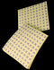 Mini Skater 15 Sheets Number Stickers 1 to 100 Small Self Adhesive Round 2/5 Inch Diameter for Office Storage Inventory