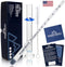 Hydrometer Alcohol Meter Test Kit, 0-200 Proof Pro Series, American-Made with Glass Jar