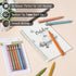 Mr. Pen Aesthetic Pens, 6 Pack, Black Ink, Fast Dry, No Smear Fine Point Ballpoint Pens for Note Taking