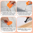 Caulk Tool Set, 4 Pcs Sealant Silicone Finishing Kits, Multifunction Hand Tools for Kitchen Bathroom Floor Sealing