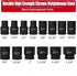 TONYNOL 1/2 Inch Set,6-Point,SAE(3/8" 1-1/4"),14 Shallow Drive Impact Socket to Pcs,Cr-Mo Steel,With a Storage Case