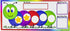 Kenson Kids “I Can Do It!” Caterpillar Token Board, Colorful Magnetic Reward Chart for Ages 3-10