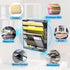 EASEPRES Magnetic File Organizer, 5-Tier Black Hanging File Organizer for Office Home Vertical Holder Rack