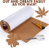 Colarr Self Adhesive Cork Board Roll, 148"x16", 3mm Thick Natural Cork Sheet for DIY Wall Office Supplies