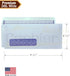 100 Cashier Depot #10 Business Envelope, 4 1/8 X 9 1/2, Peel & Seal, Security-Tinted, 24lb. White Paper, 100 Envelopes (Left Window) by CASHIER DEPOT YOUR ONE STOP SHOP FOR ALL CASHIER'S NEEDS
