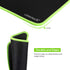 cimetech 119 inch Mouse Pad, Gaming Mouse Pads for Desk, Soft and Thick Mousepad for Gamer, Office & Home - Coarse